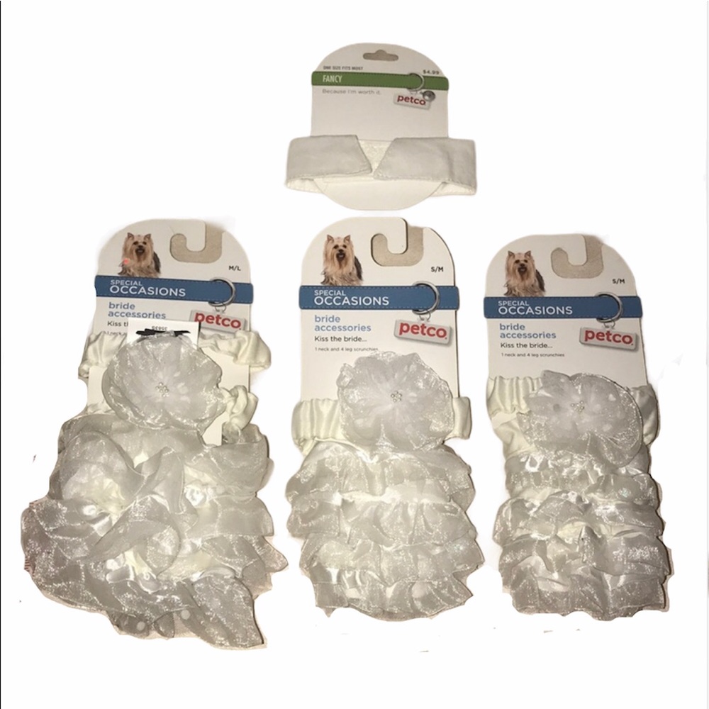 Dog Cat Pet Animal Wedding Bridal Accessories NWT
